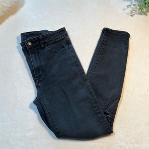 American Eagle Next Level Stretch Distressed High Rise Skinny Jeans